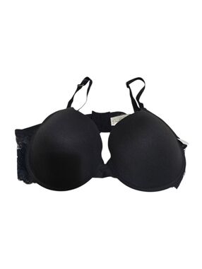 Jessica Simpson Black Molded Lace-Back Supportive Womens Bra NEW